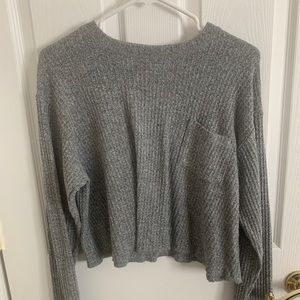 WILD FABLE dark gray long sleeve shirt